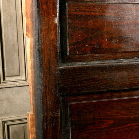 #43861 62x89 Salvaged Antique 6 Panel Pocket Doors image 4