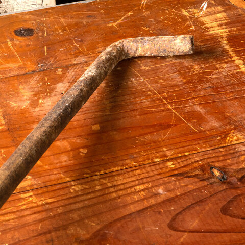 #43876 Salvaged Antique Cast Iron Building Star image 2