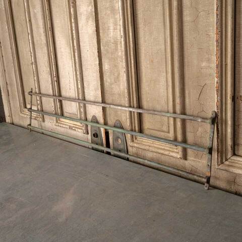 #43877 Antique Brass Door Security Guard Push Bar image 4