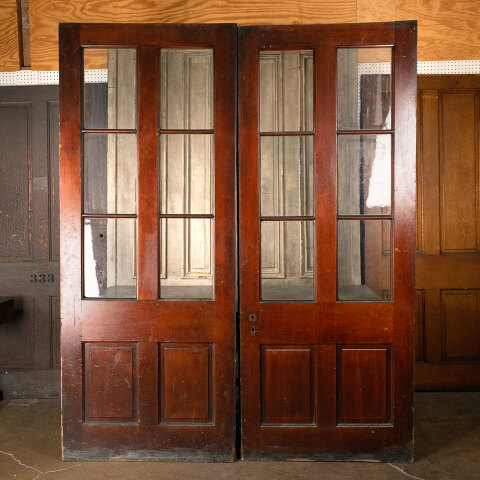 #43908 77x95 Oversized Antique Interior Wood Doors image 5