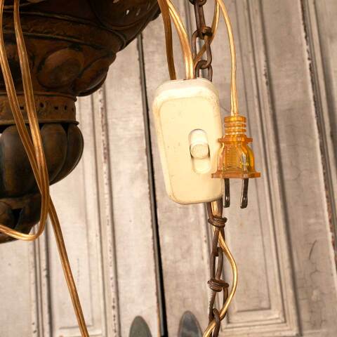 #43926 Moroccan Style Hanging Swag Light Fixture image 8