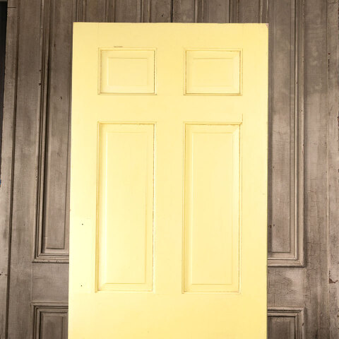 #43979 32x80 Salvaged Antique 6 Panel Swing Door image 5