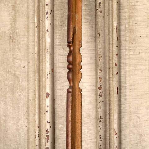 #44114 Antique Turned Pine Wall Corner Protector image 5