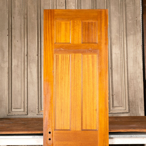 #44203 24x79 Salvaged Vintage 6 Panel Interior Door image 5