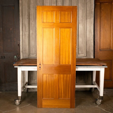 #44206 30x78 Salvaged Vintage 6 Panel Interior Door image 5