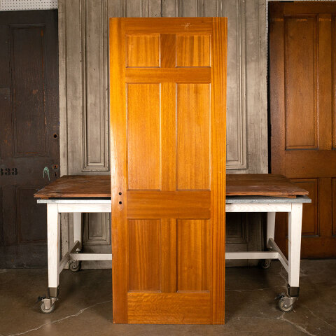 #44210 30x80 Salvaged Vintage 6 Panel Interior Door image 5