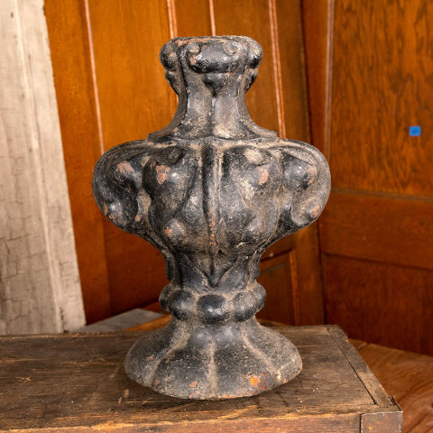#44287 Salvaged Antique Cast Iron Post Finial image 4