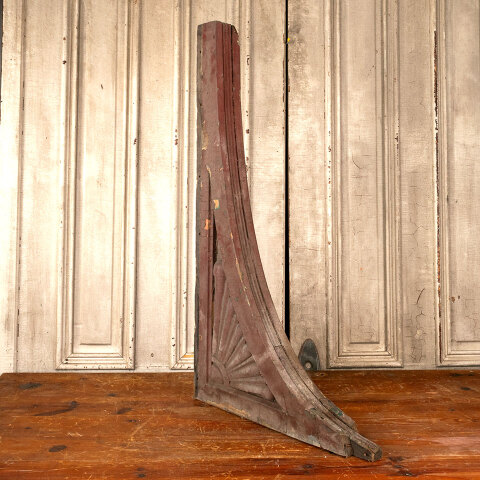 #44294 Salvaged Antique Wood Porch Corbel Bracket image 5