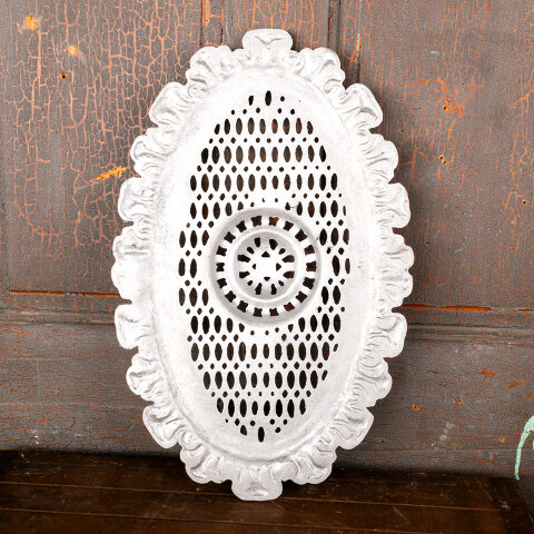 #44788 Ornate Cast Aluminum Oval House Vent image 7