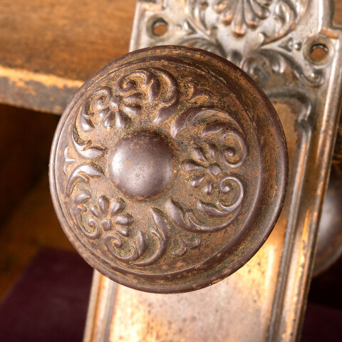 #44913 Antique Lockwood Door Hardware Set image 3