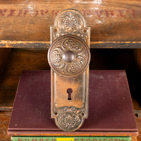 #44913 Antique Lockwood Door Hardware Set image 4