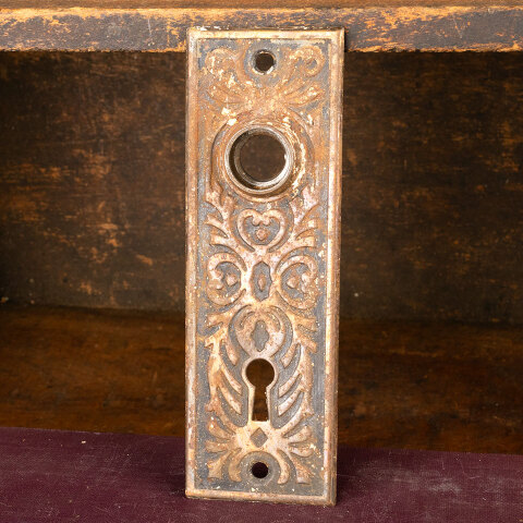 #44954 Antique Yale & Towne Doorknob Backplate image 5