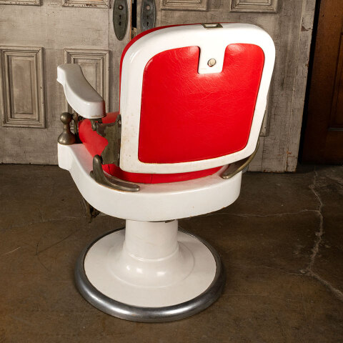 #44971 Antique Emil J. Paidar Barber Shop Chair image 8