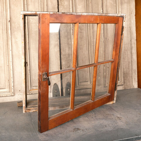 #44974 Salvaged Antique 6 Divided Lite Window image 4