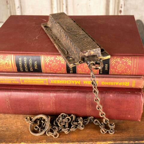 #45026 Antique Victorian Eastlake Surface Door Latch image 4