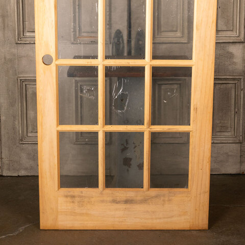 #45038 36x80 Modern 15 Lite Wood French Door image 6