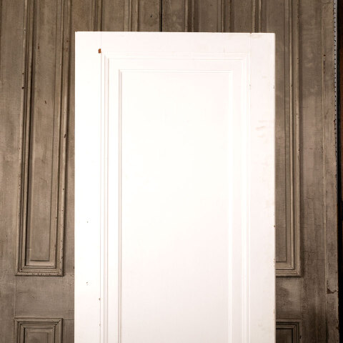 #45076 32x79 Salvaged Antique 1 Panel Swing Door image 5