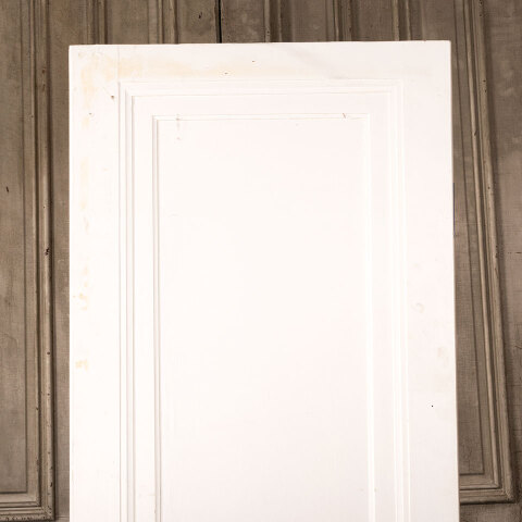 #45076 32x79 Salvaged Antique 1 Panel Swing Door image 2