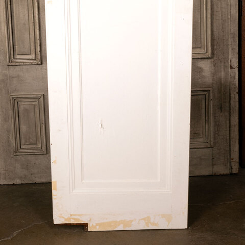#45076 32x79 Salvaged Antique 1 Panel Swing Door image 3