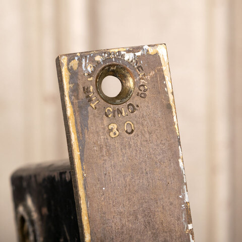 #45271 Antique J. B. Schroder Co. Mortise Latch Lock image 4