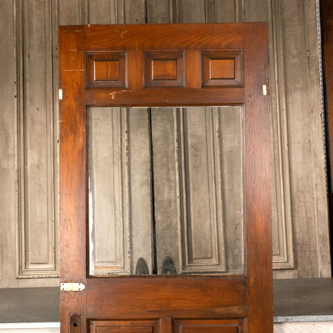 #45323 34x81 Salvaged Victorian Half Lite Entry Door image 7