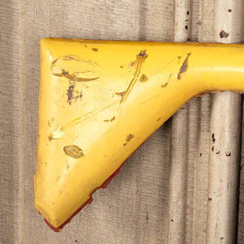 #45328 Salvaged Antique Metal Building Sign Letters image 3