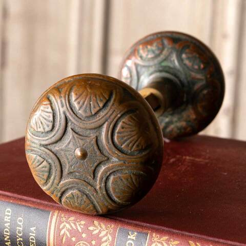 #45331 Antique Corbin Doorknobs Door Hardware image 4