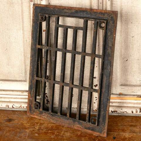 #45376 8x10 Cast Iron Heat Grate Floor Vent Cover image 2