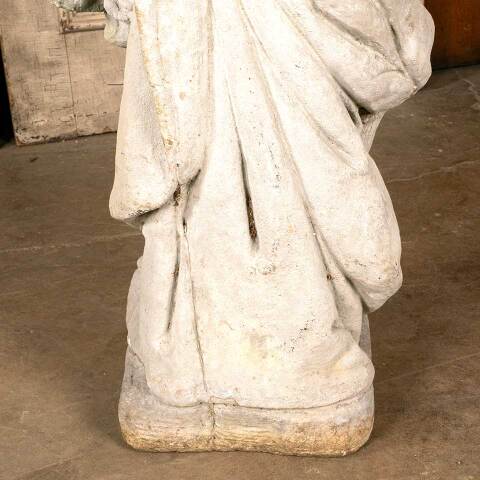 #45393 Cast Concrete Spring Cherub Garden Statue image 8