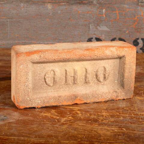 #45508 Salvaged Vintage OHIO Paver Brick image 2