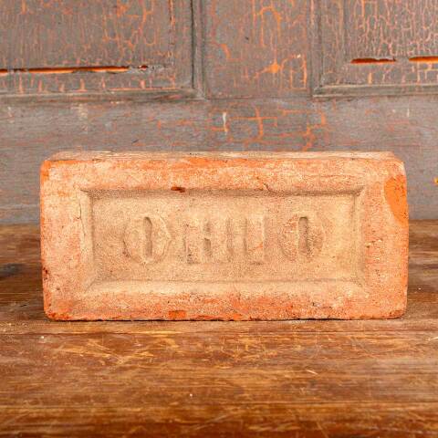 #45508 Salvaged Vintage OHIO Paver Brick image 3