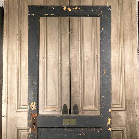 #45625 34x84 Salvaged Antique Half Lite Entry Door image 7