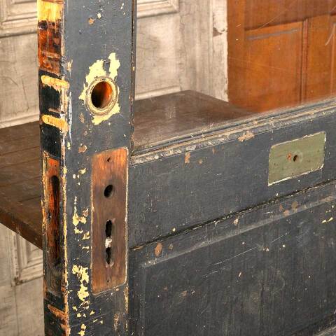 #45625 34x84 Salvaged Antique Half Lite Entry Door image 8