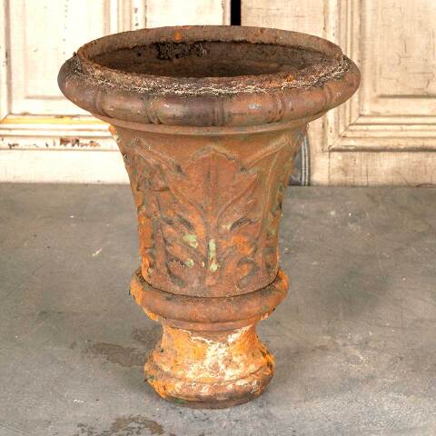 #45653 Salvaged Antique Cast Iron Street Lamp Part image 3