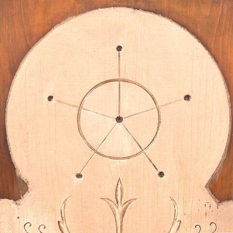 #45676 Antique Architectural Ornament Wall Hanging image 2