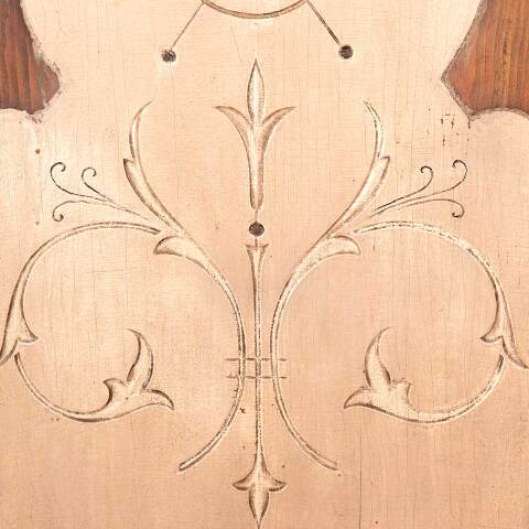 #45676 Antique Architectural Ornament Wall Hanging image 4