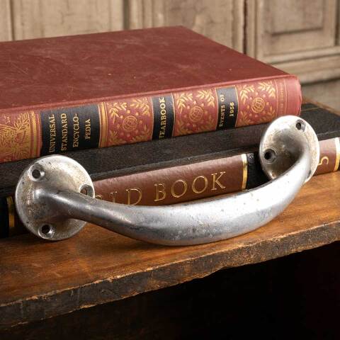 #45681 Antique Chrome Metal Door / Drawer Handle image 2