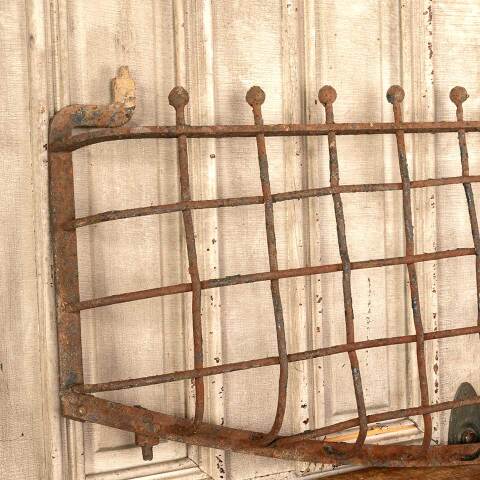 #45712 Antique Wrought Iron Window Grate Cover image 3