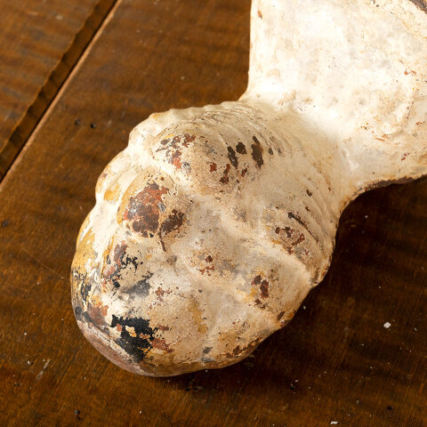 #4592 Salvaged Antique Cast Iron Bathtub Claw Foot image 2