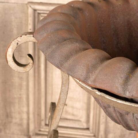 #45970 Vintage Repurposed Garden Urn Planter Stand image 7