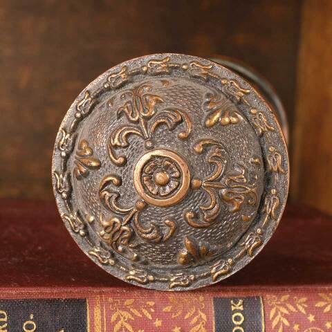 #46028 Antique Bronze Taylor & Boggis Doorknobs image 5