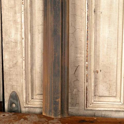 #46045 Salvaged Antique Cast Iron Fireplace Surround image 6