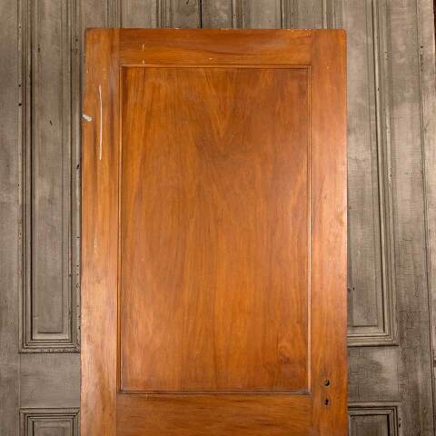 #46048 32x78 Antique 2 Panel Wood Interior Door image 2