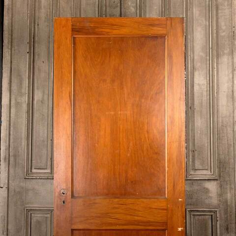 #46048 32x78 Antique 2 Panel Wood Interior Door image 5