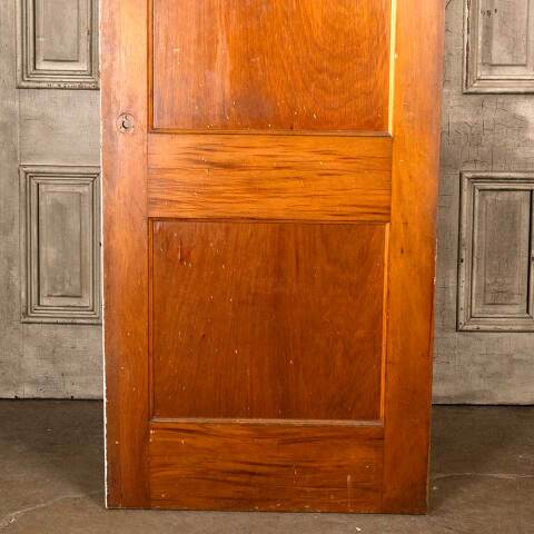 #46050 30x79 Antique 2 Panel Wood Interior Door image 3