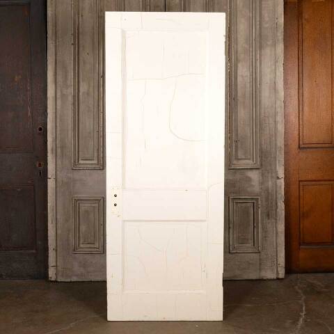 #46120 30x78 Antique 2 Panel Wood Interior Door image 4