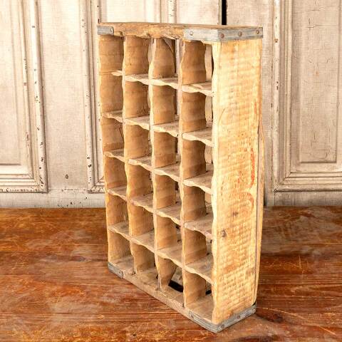 #46158 Antique PEPSI-COLA 24 Bottle Wood Crate image 4