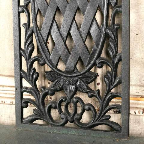 #46383 Architectural Salvage Cast Iron Screen Panel image 3