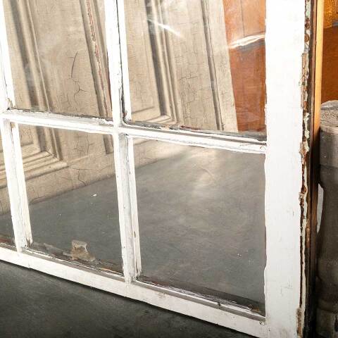 #46385 Antique Divided 9 Lite Wood Window Sash image 4