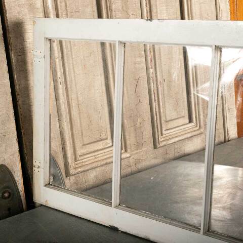 #46398 Antique Divided 3 Lite Wood Window Sash image 3